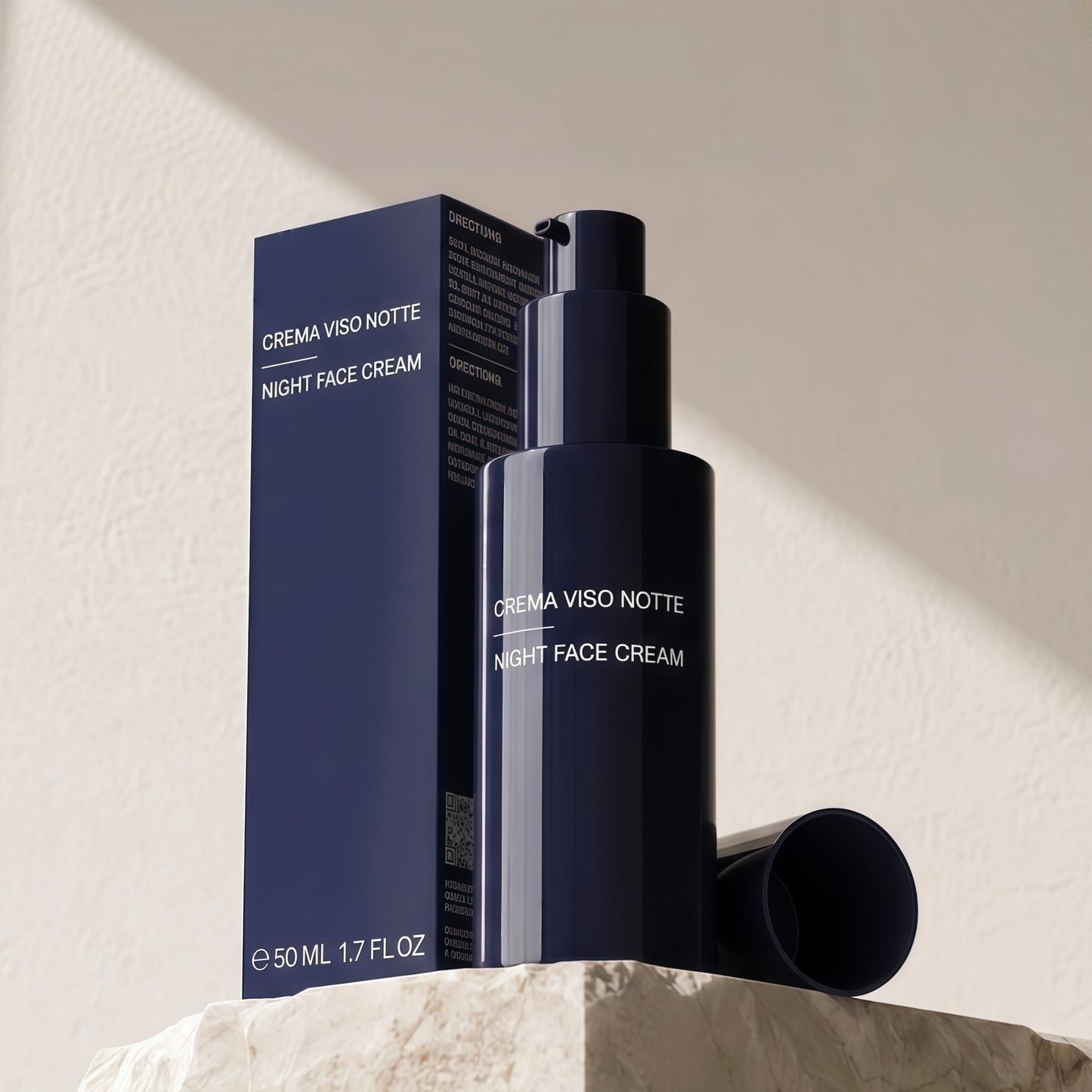 Night Face Cream for Men - Anti-Aging Moisturizer with Retinol & Hyaluronic Acid, Hydrates Skin, Helps Reduce Wrinkles, Improves Firmness and Elasticity, 1.7 fI oz